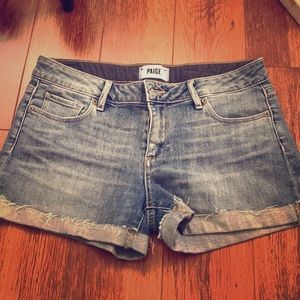 Paige jean shorts